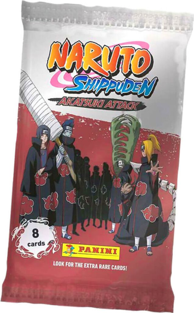Naruto Shippuden Karten - Akatsuki Attack Trading Cards (2024) - Sammelkarten - 1 Booster