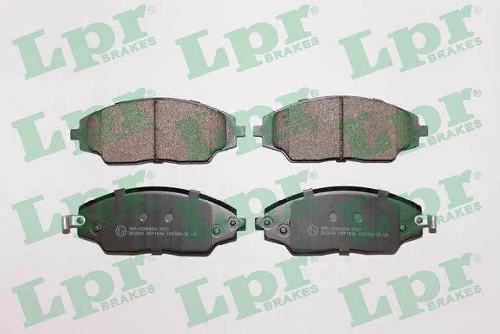 Jeu de plaquettes de frein LPR 05P1846 haute résistance pour OE 95025848