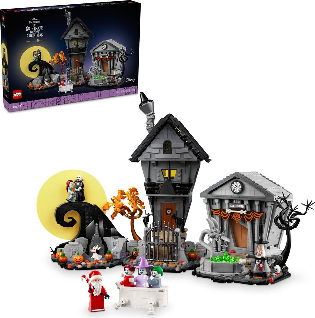 LEGO Ideas 21351 Ukradené Vánoce Tima Burtona od Disneyho Obrázek produktu 