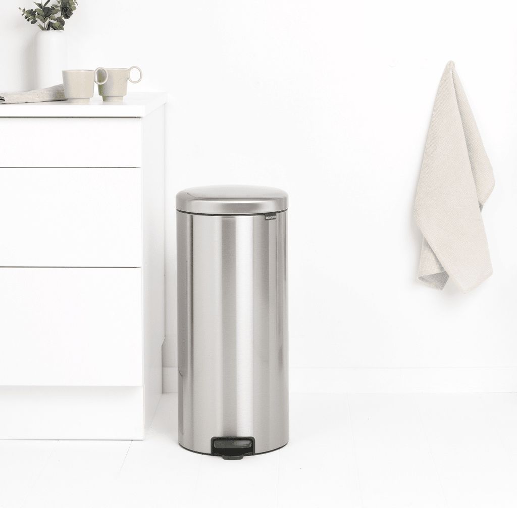 Brabantia Treteimer Newicon 30,0 L Stahl matt Produktbild 