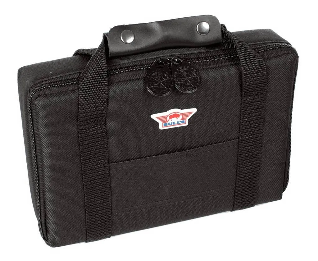 Housse de transport pour fléchettes noir format compact et pratique