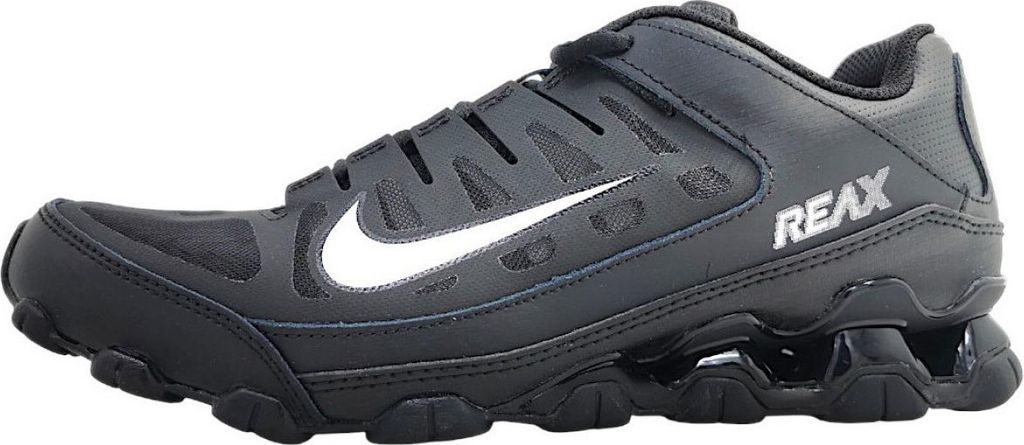 Nike Reax 8 TR Herren Laufschuh in Schwarz, Größe 9