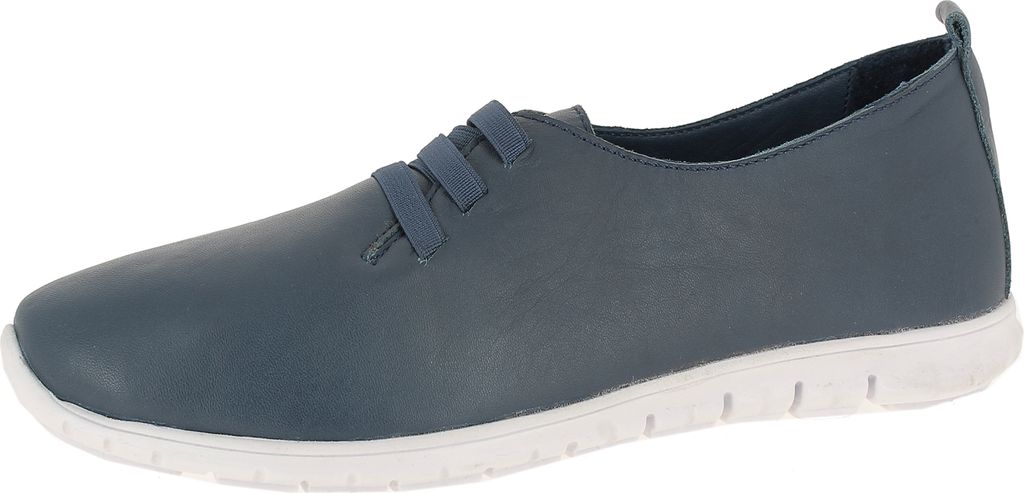 Andrea Conti 0027017 Halbschuhe Damen Slipper Leder , Größe:37 EU, Farbe:Blau