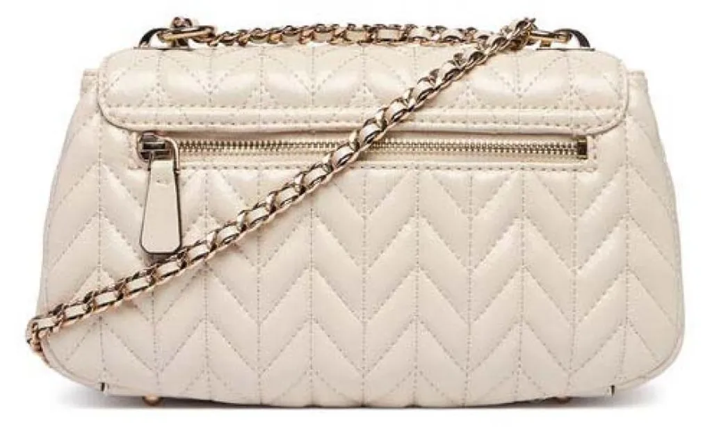 Sac à main Guess Cheryl blanc idéal pour vos sorties - Style Convertible - 2