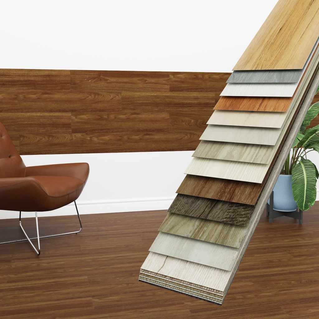 HEXIM Vinyldielen 0,97m² selbstklebend PVC Wandverkleidung Produktbild 