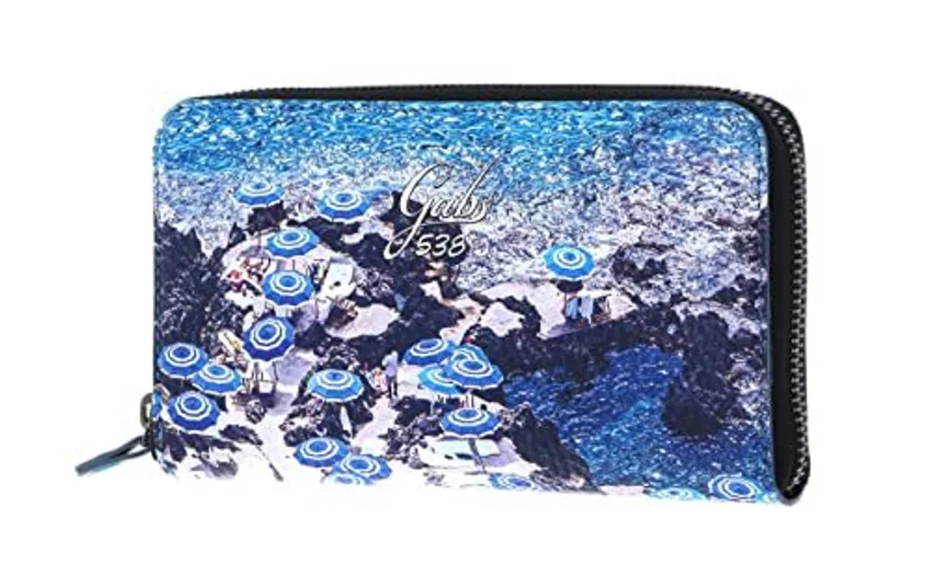 Portafoglio Donna Gabs GMONEY17 Beach Club Blu - Accessorio Luxury Leather