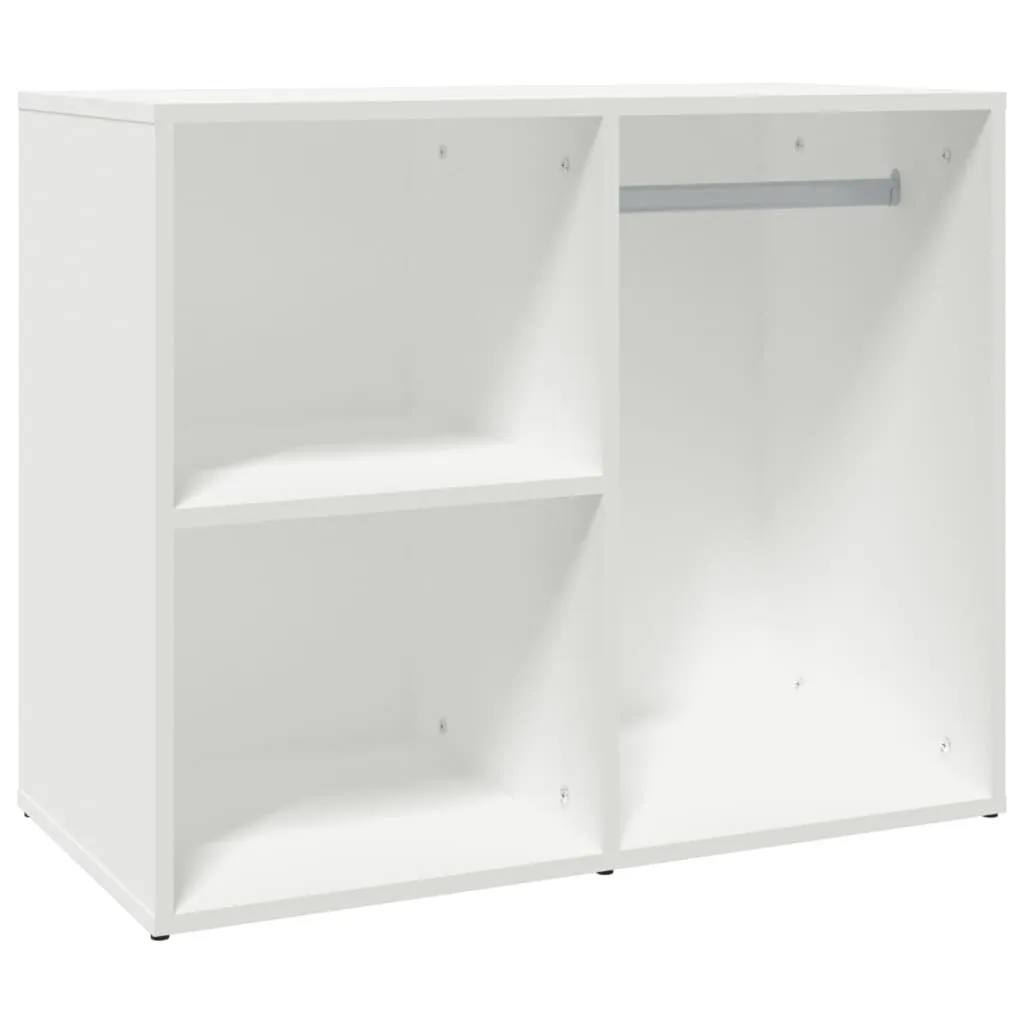 Mensola Toletta Bianca 80x40 cm | Angolo Beauty Legno Design Sospeso - 1