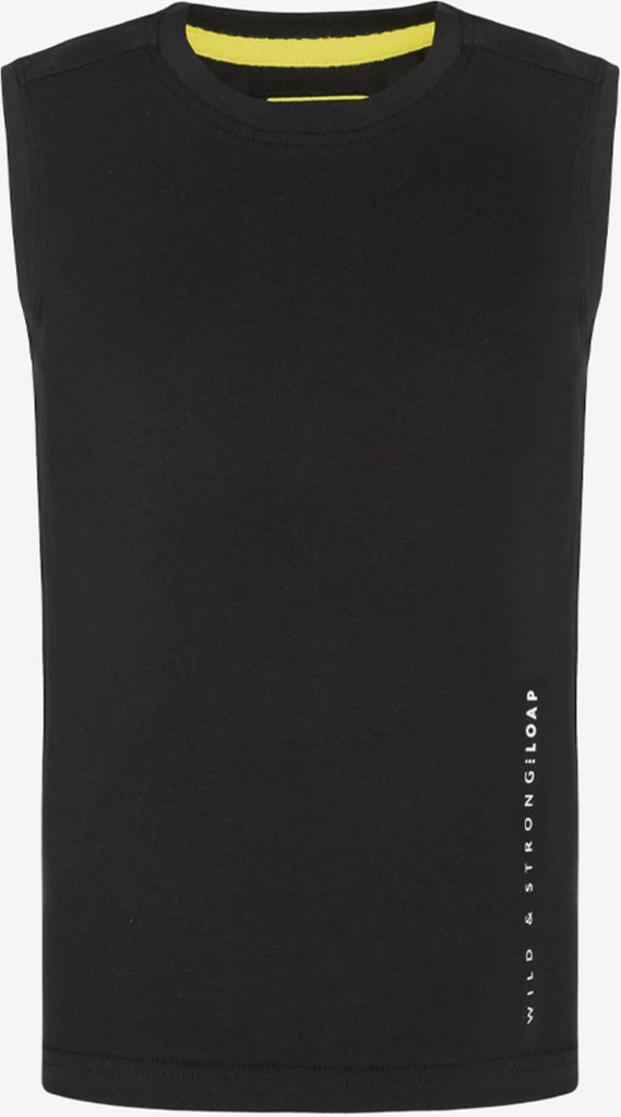 Kinder-Tanktop Lap Boor Schwarz