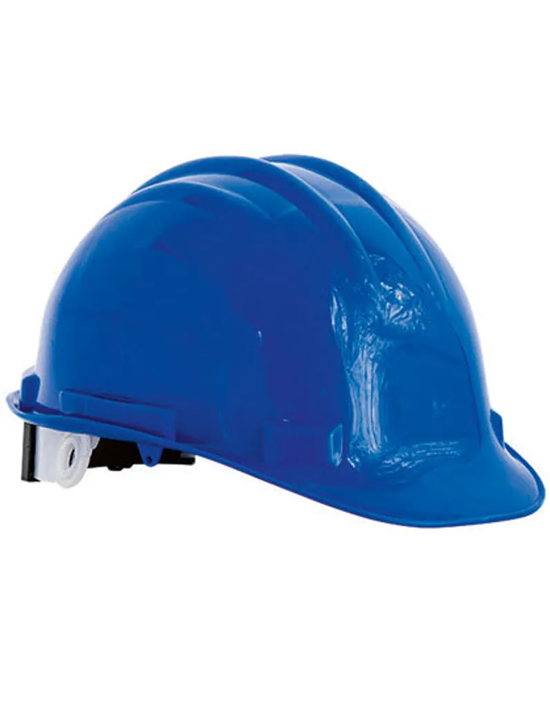 Elmetto Cantiere Korntex Blu Regolabile - Protezione Testa Economica