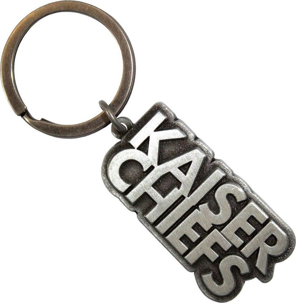 Kaiser Chiefs - Schlüsselanhänger Schräges Logo RO12218 (Einheitsgröße) (Silber)