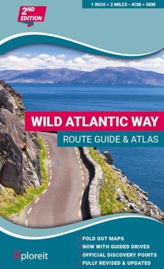 Wild Atlantic Way Route Guide and Atlas Produktbild 