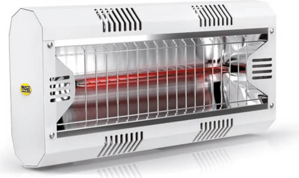 Chauffage extérieur infrarouge 2000W Hathor - Idéal pour terrasse et patio