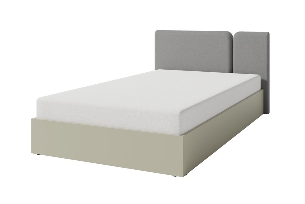 JUGENDBETT LIBU 14 120/200 in Eukalyptus / Baltic Düne Eiche