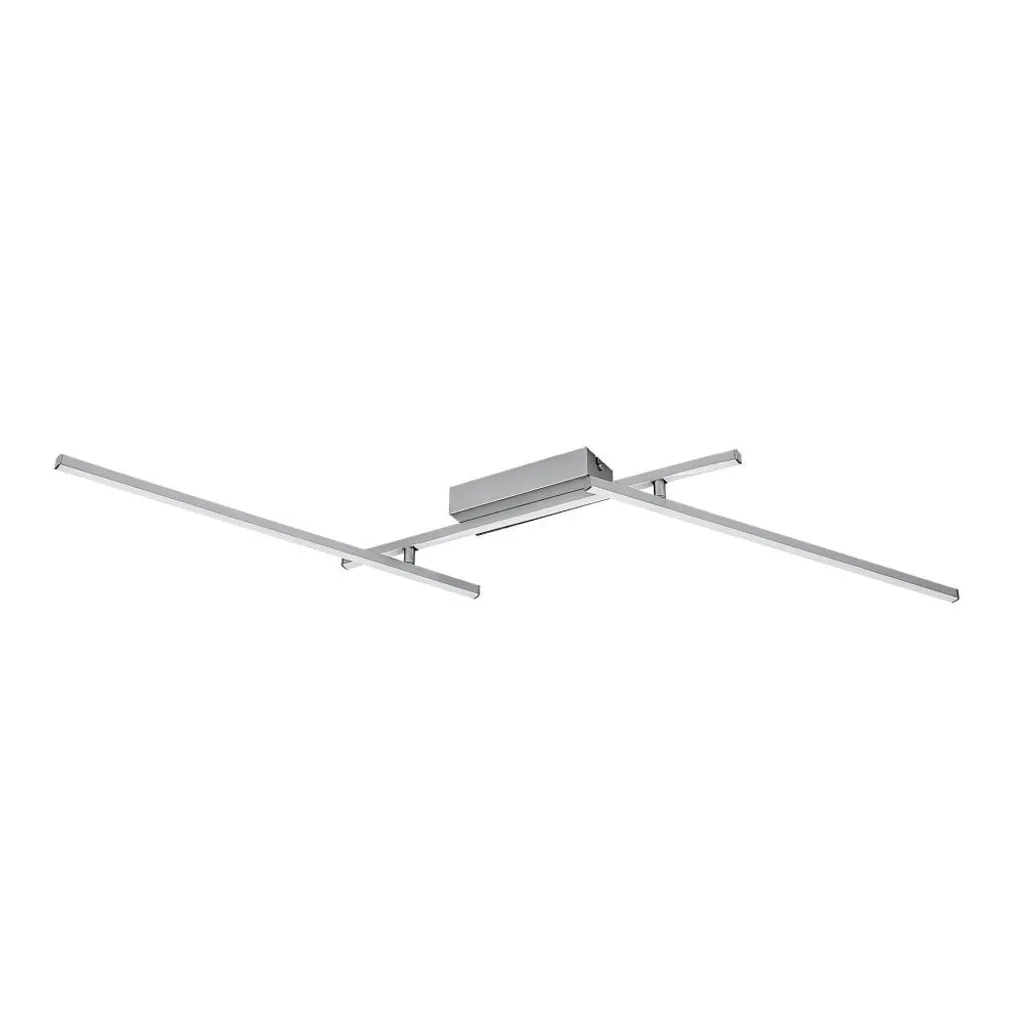 Plafonnier LED 24W argent 71019 Negan Rabalux pour un éclairage moderne