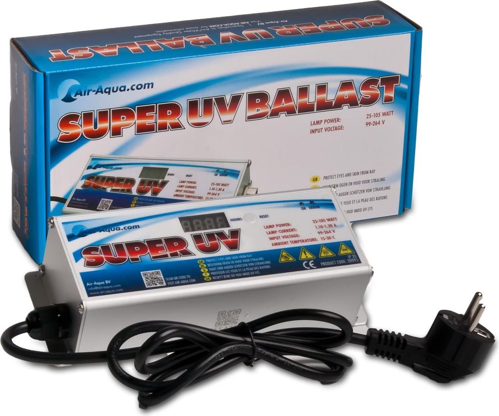 Air-Aqua Super UV Vorschaltgerät UVC 25-105 Watt Produktbild 