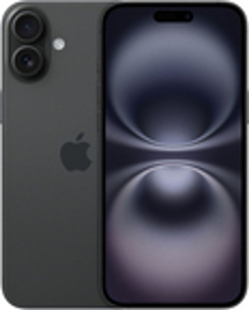 Apple Alowwed--- iPhone 16 Plus 128 Gt -puhelin musta MXVU3