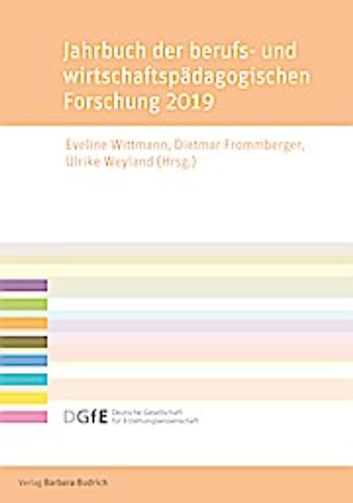 Jahrbuch der berufs- und wirtschaftspädagogischen Forschung 2019