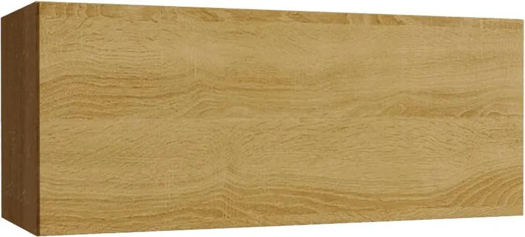 Mobile Porta TV Furnitech GS4 Gold Oak: Parete Attrezzata Moderna