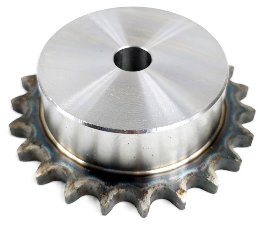 Kettenrad 08B 23 Zähne Mit Nabe, Gehärtet P: 12,7, 1/2′′ Ozdowski Einreihig