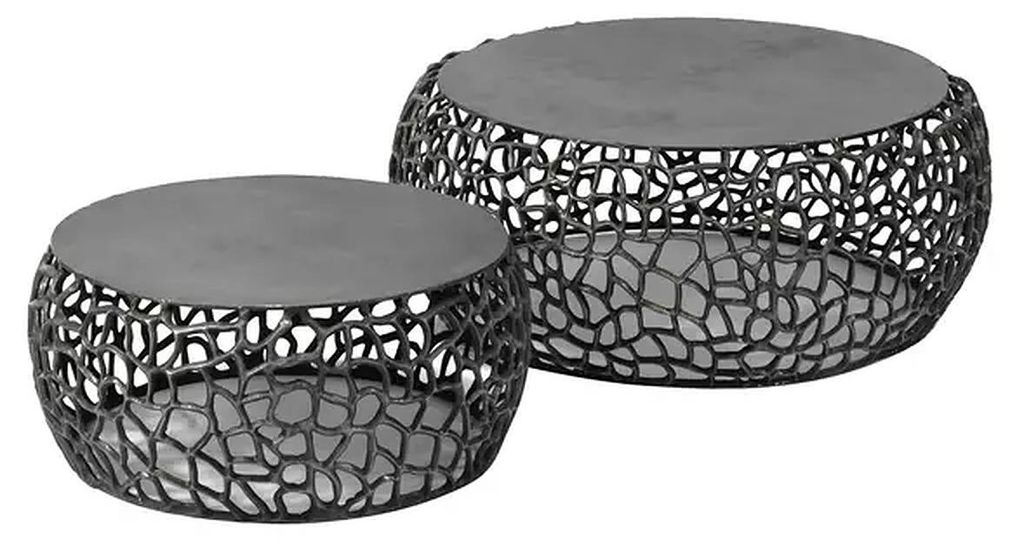 AnLi Style Couchtisch Maze, 2er-Set