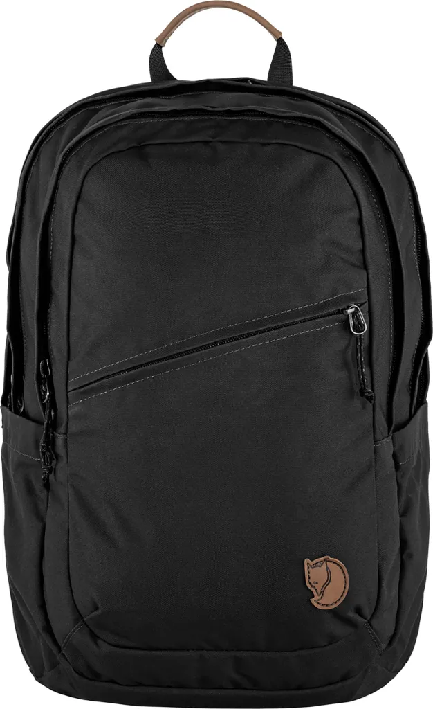 Sac à dos Fjällräven Räven 28 Black - Fini le Désordre et le Dos Mal