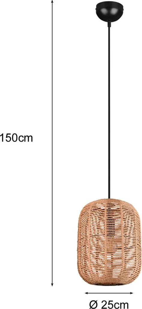 Suspension RUNA noire Trio : éclairage idéal table à manger ou îlot - 8