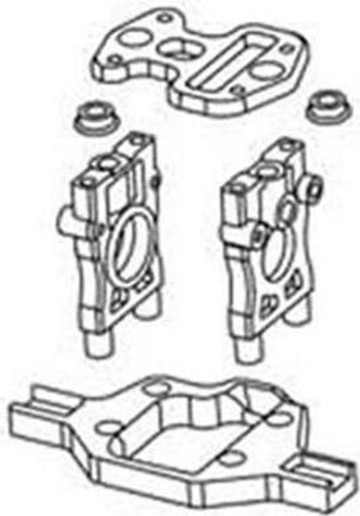 Krick Halterung Mitteldifferential 8130