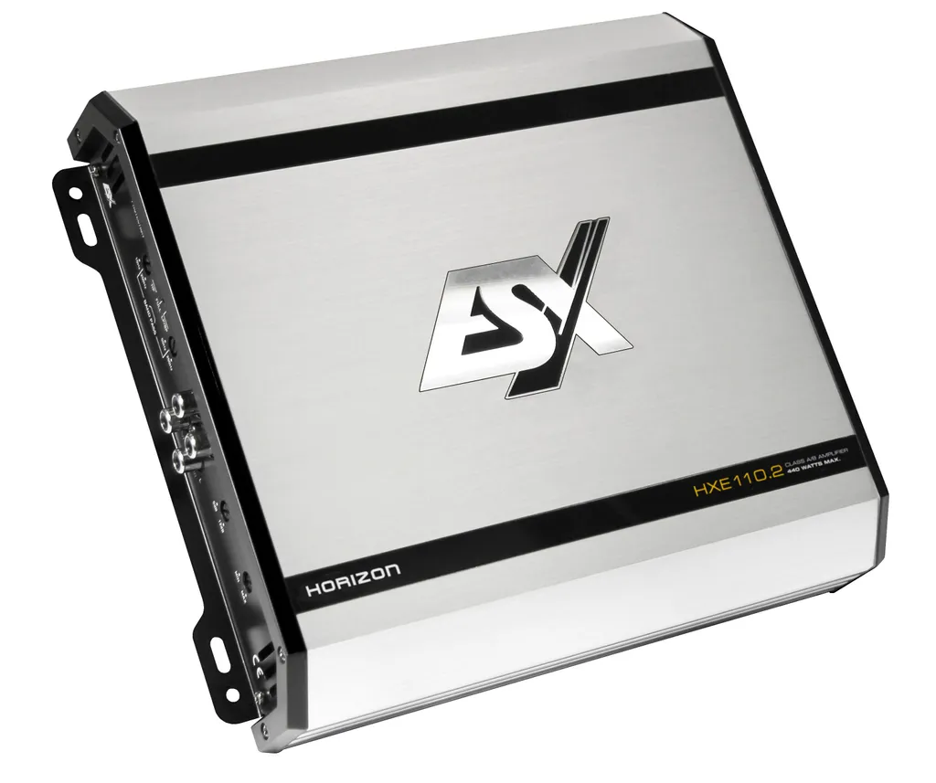 Éliminez la distorsion audio avec l'amplificateur ESX HORIZON HXE110.2