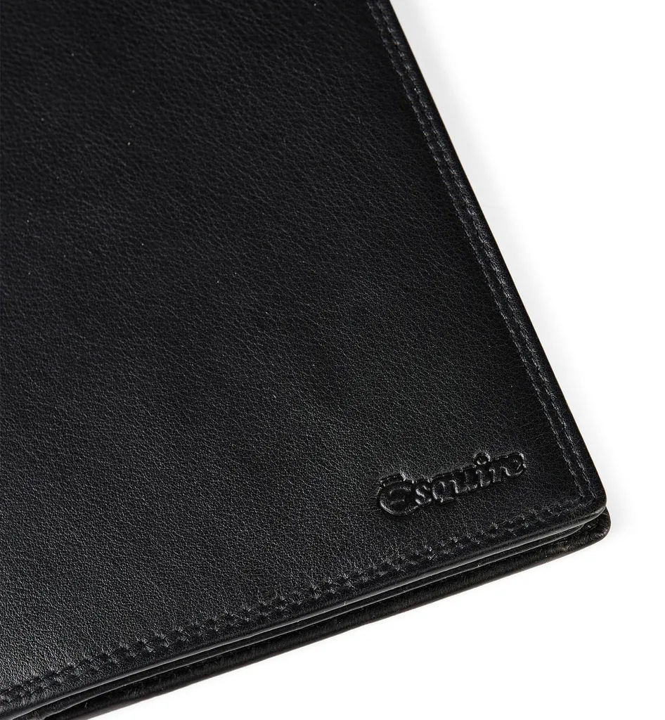 Étui carte d'identité cuir véritable double volet avec rangements - 8