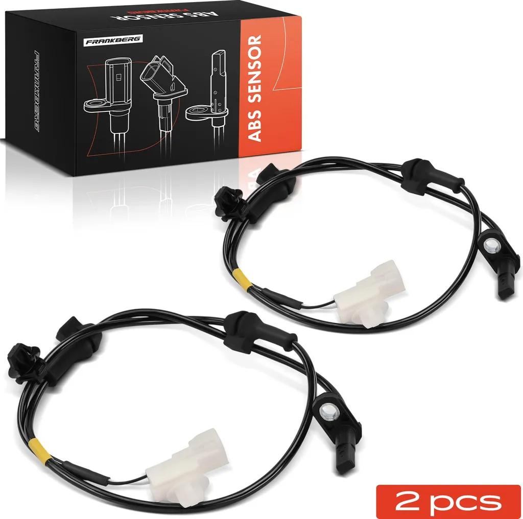 Paire de Capteurs ABS Avant Anti-Corrosion pour Mitsubishi Mirage 2pc