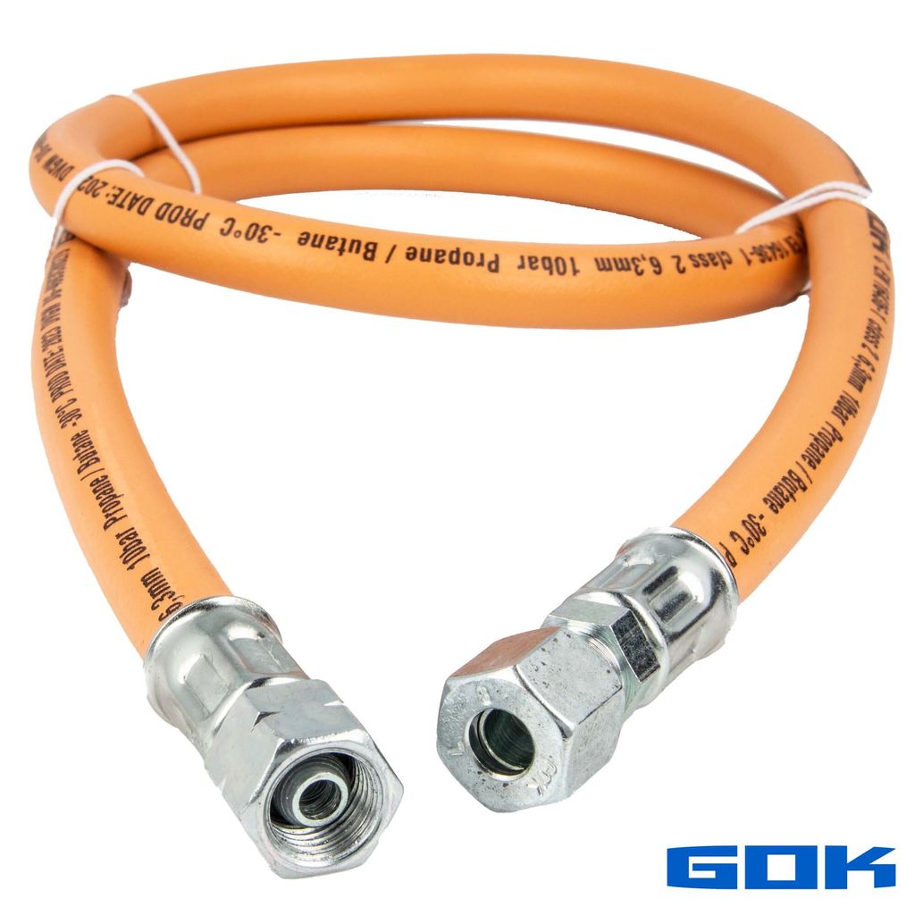 GOK Schlauch MD 6 bar G1/4L x 8mm, L:1500mm