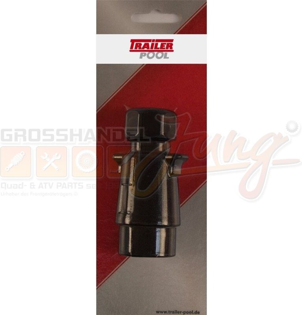 Stecker 7-polig, 12V, Kunststoff, steckbar