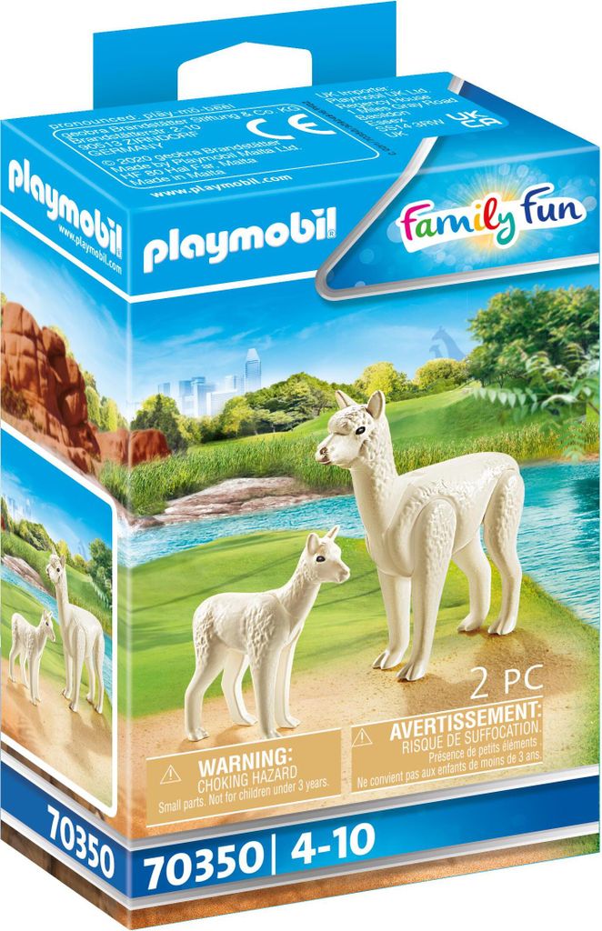 Alpaka mit Baby Produktbild 