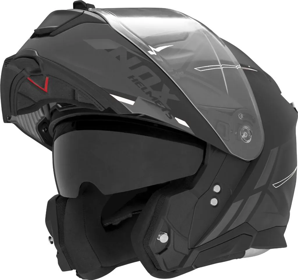 Casque de moto modulable NOX N967 Synchro M pour route et ville