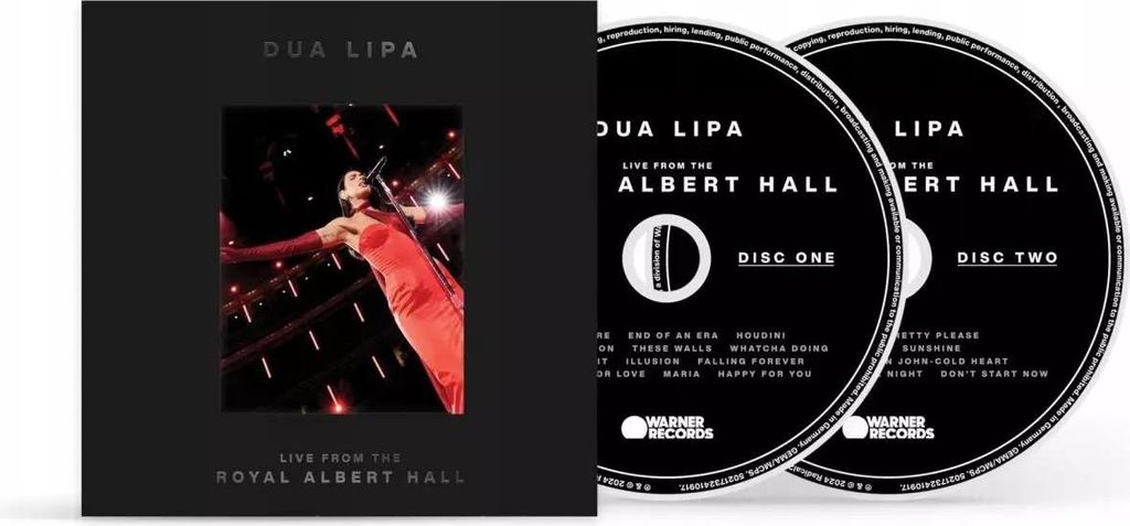 Dua Lipa - Live From The Royal Albert Hall (2 CD) Produktbild 