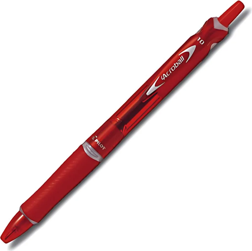 Pilot Acroball M Stylos Bille Rétractables Medium - Boîte de 10 Unités - 8