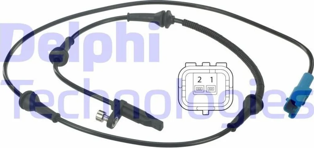 Capteur ABS haute précision Delphi SS20353 pour Citroën C5 et C6 OE