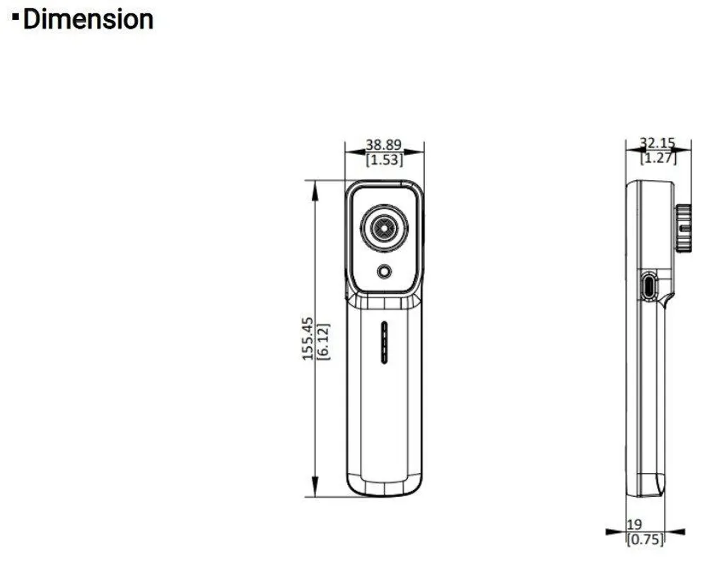 Caméra Thermique HIKMICRO Mini-X 308200668 : Stop aux Déperditions d'Énergie