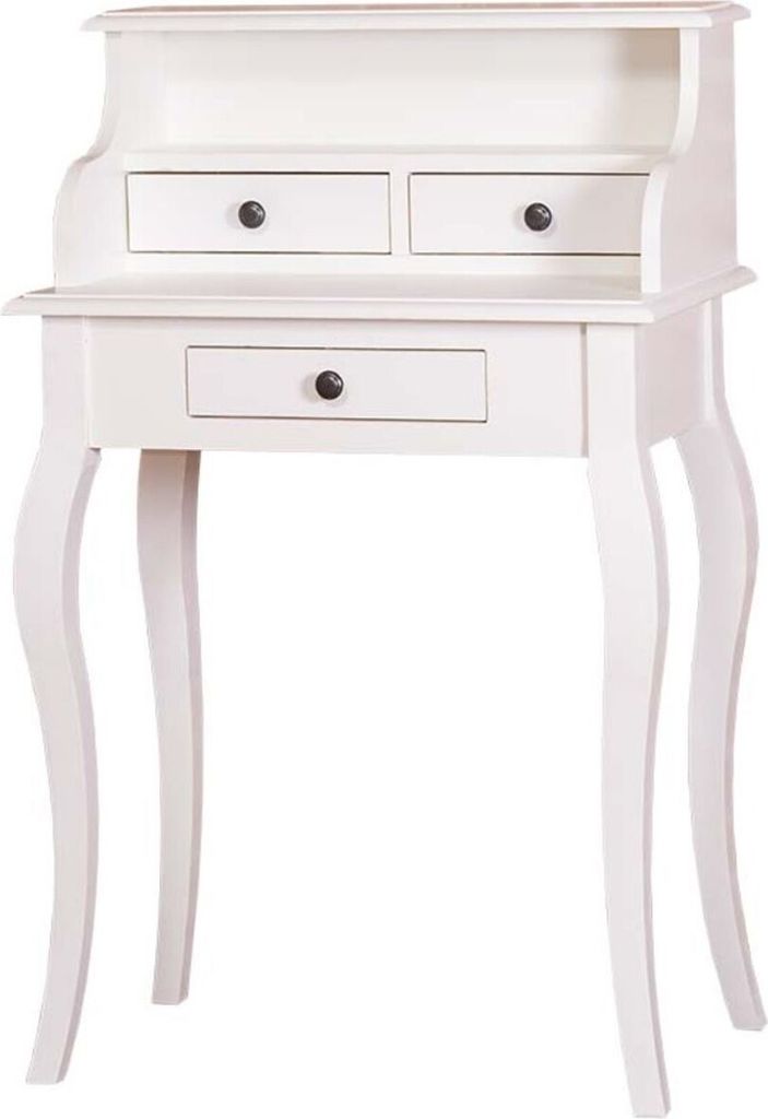 Casa Padrino Landhausstil Sekretär Weiß 65 x 40 x H. 103 cm - Landhausstil Büromöbel
