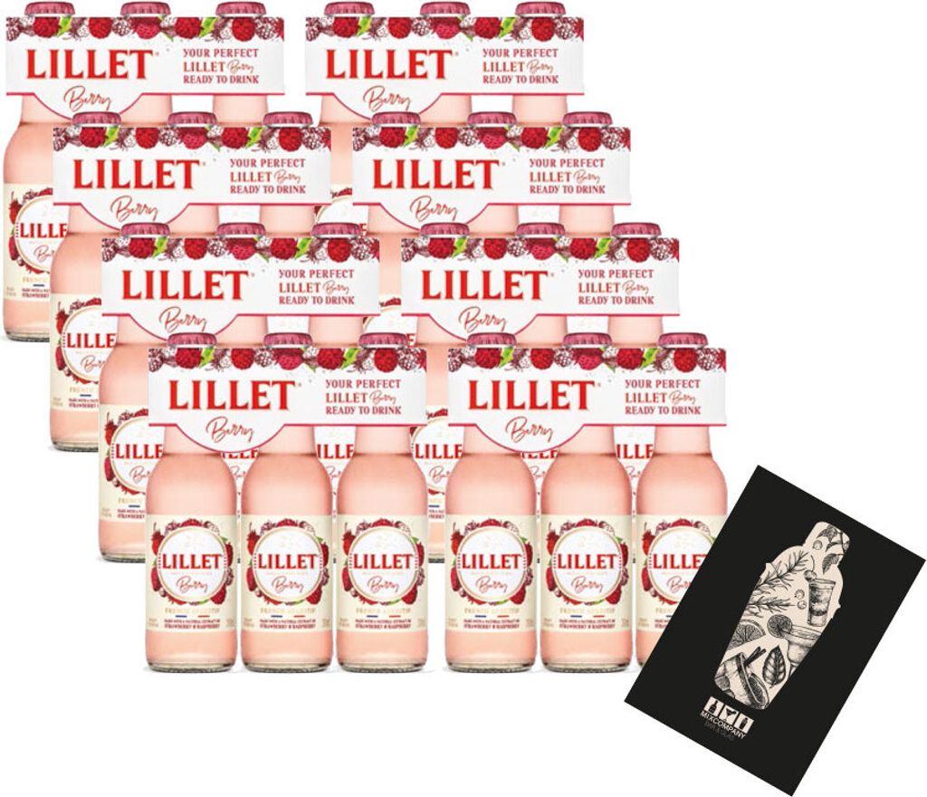 Lillet Berry 24er Set ready to drink 24x 200ml (10,3% vol) Produktbild 