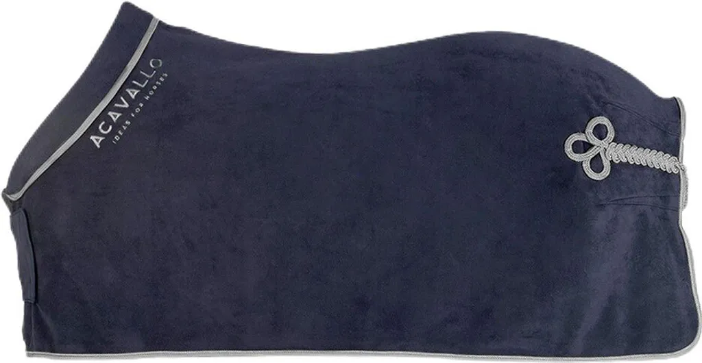 Couverture de transport Acavallo Fleece Rug polaire pour cheval de sport