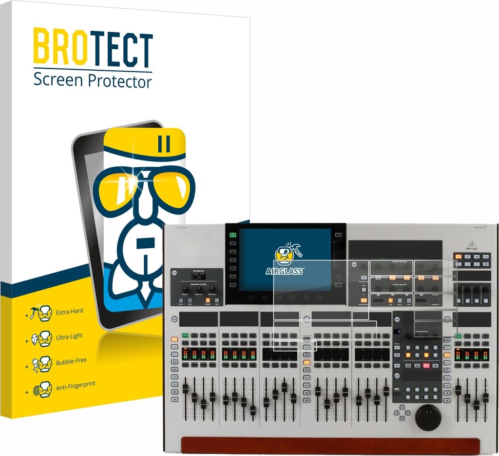 BROTECT Schutzglas für Behringer Wing (Set bestehend aus 11 Produktbild 