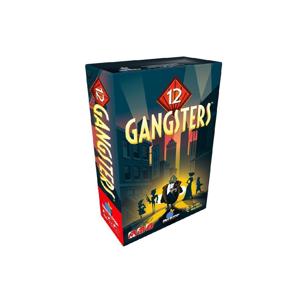 12 Gangsters Kartenspiel für 3-6 Spieler, ab 8 Jahren