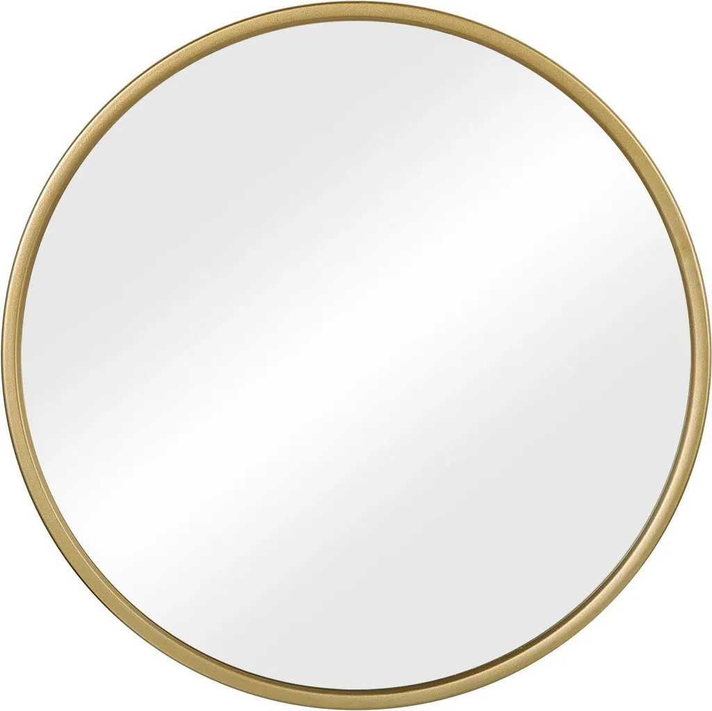 Specchio da parete con scaffale metallo argento 40 x 60 cm BRANNAY