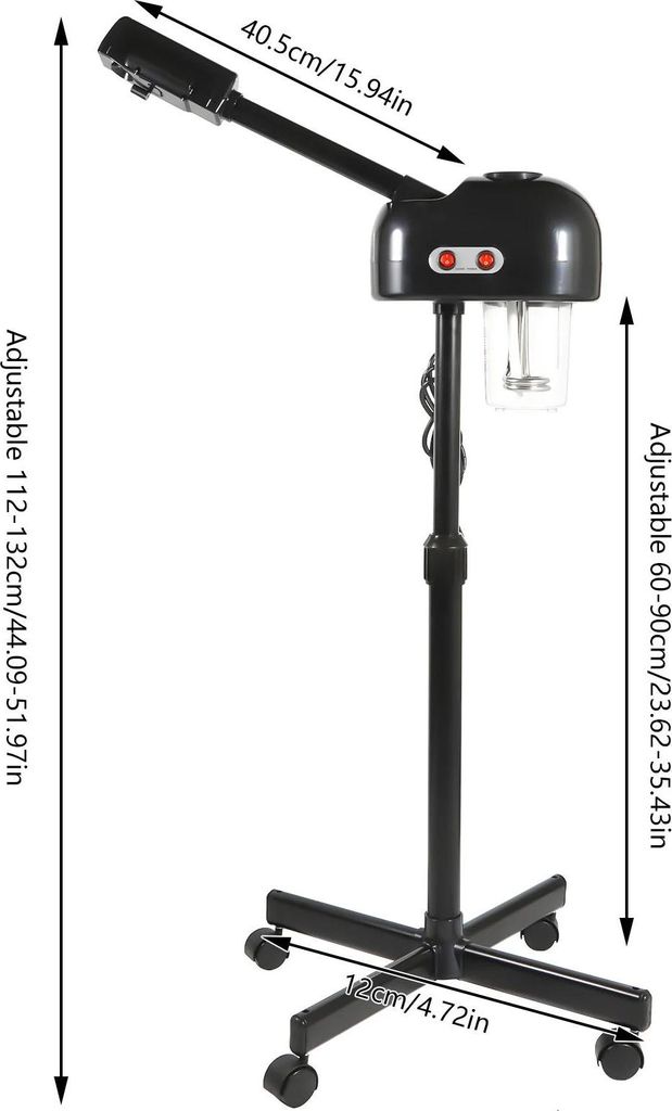 Gesichtsbedampfer - Professionelle Gesichtssauna - 42°C Produktbild 