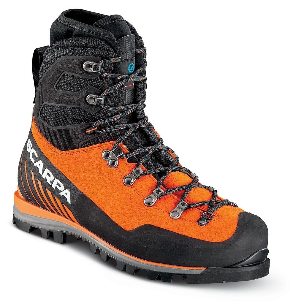 Scarpa Mont Blanc Pro GTX Herren orange/schwarz 44
