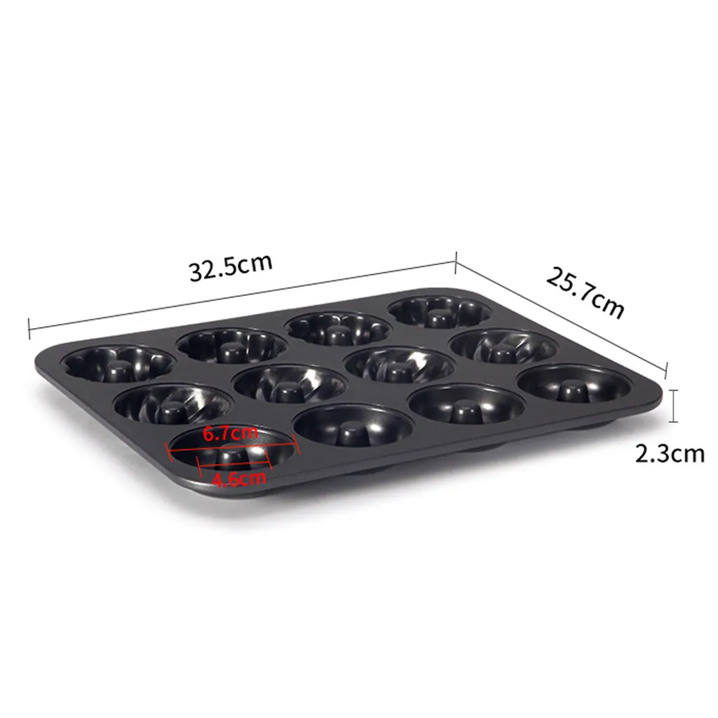 Kezidhp Donut Backformen 2er Set - Silikon & Spülmaschinenfest