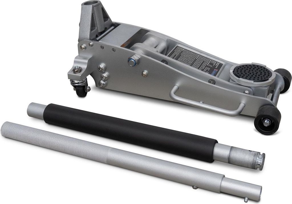 Weber Wagenheber 1,5T Aluminium leicht Rangierwagenheber hydraulisch KFZ silber 83-360mm Hubhöhe