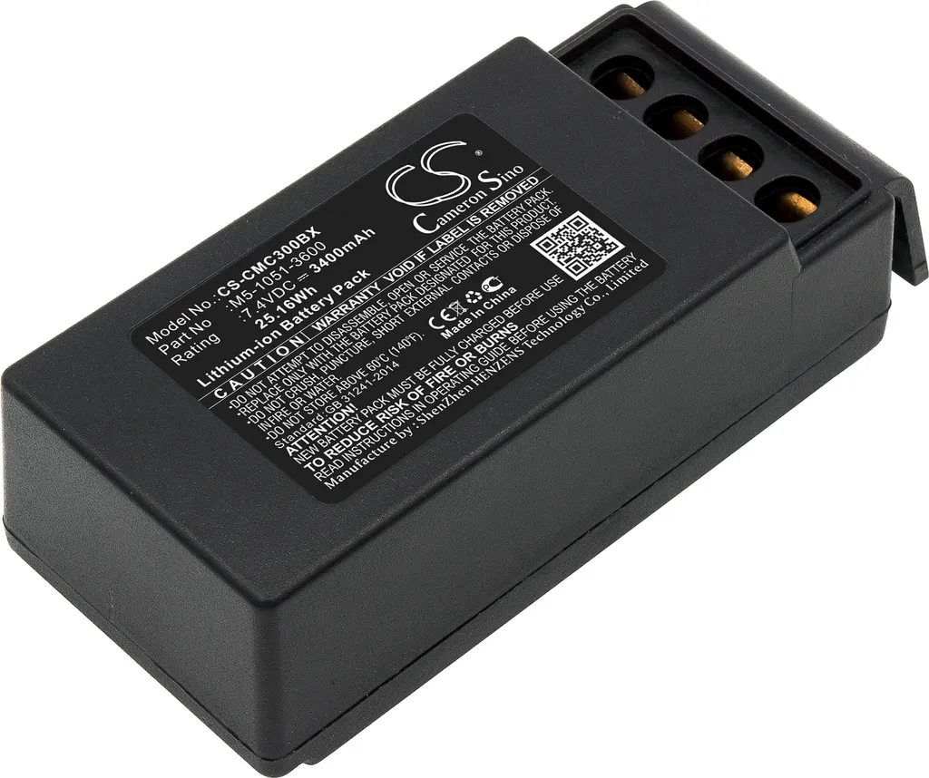 Batterie de rechange Cavotec MC-3 pour télécommandes de grues M9-1051