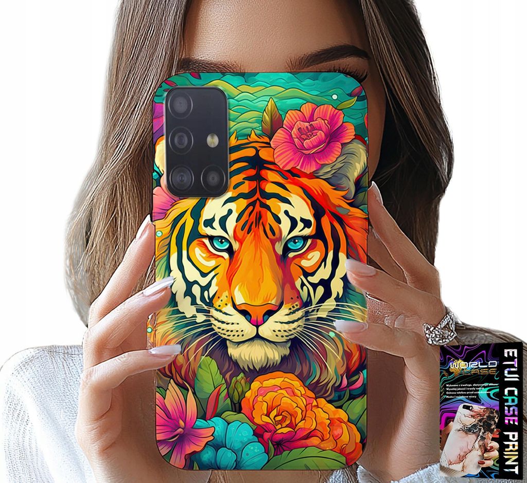 Hülle Für Samsung Galaxy M31S - Tiermuster Tiger Tiger Hülle